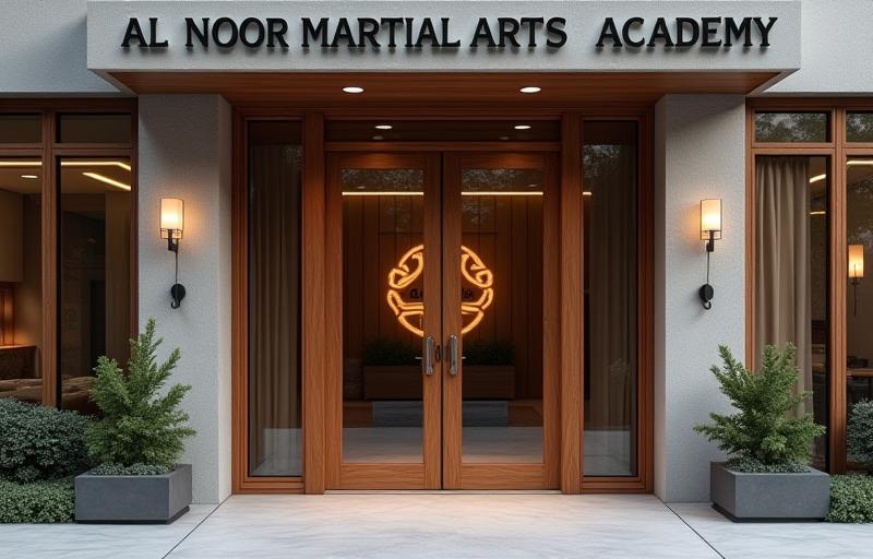 Entrance to the academy