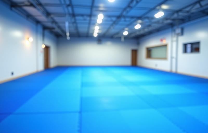 Main training area with mats